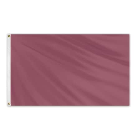 Global Flags Unlimited Solid Color Outdoor Nylon Flag 3' x 5' - Ruby 204652